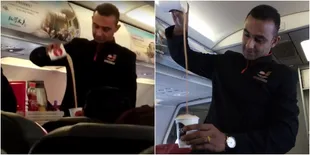 Keahlian Pramugara Satu Ini Buat Penumpang Tercengang, Penasaran?