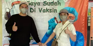 Kebahagiaan Chelsea Olivia Setelah Mendapat Vaksin Pertama, Sangat Bermanfaat Buat Ibu Menyusui