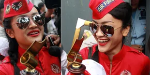 Keluar Rutan, Jupe Ciumi Piala Festival Film Bandung 2013
