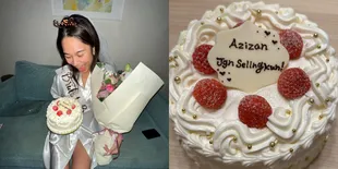 Kembali Disorot, Cake Bridal Shower Azizah Salsha dari Para Sahabat - Tulisannya Jangan Selingkuh