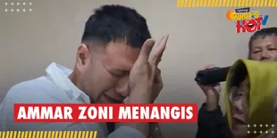 Kembali ke Nusakambangan, Ammar Zoni Tak Kuasa Menahan Air Matanya