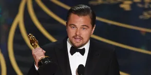 Kemenangan Oscar Leonardo DiCaprio Disambut Bak Gol Piala Dunia