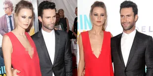 Kemesraan Adam Levine - Behati di Oscar 2015, Bikin Patah Hati!