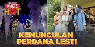 Kemunculan Perdana Lesti Kejora Usai Perdamaian, Arisan Bareng Sahabat