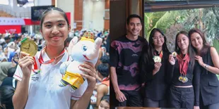 Keponakan Darius Sinathrya dan Donna Agnesia  Raih Emas di PON 2024, Ikut Bangga