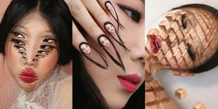 Keren! Karya Seniman Make Up ini Canggih Bak Photoshop