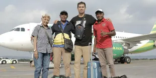 Keren! Para Legenda Olahraga Berkumpul Saat Torch Relay Asian Games 2018 di Palembang