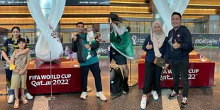 Kerja di Raffi Ahmad Ikut Kecipratan Untung, Ini 7 Potret Merry dan Lala Ikut ke Qatar Nonton Piala Dunia 2022