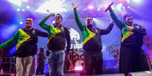 Keseruan KapanLagi Buka Bareng 2023, Souljah Ajak Penonton Senam Bareng Hingga Galau Bersama Kahitna