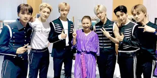 Ketemu NCT Dream di Belakang Panggung Konser Korean Wave, Rossa: So Cute!