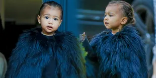 Ketika North West Jadi Minnie Mouse Menggemaskan, Masih Cantik?