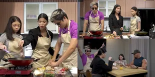 Kini Jadi Keluarga Lengkap, Ini 8 Potret Sabrina Chairunnisa Masak Bareng 2 Anak Deddy Corbuzier - Hangat Meski Rusuh