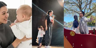 Kini Umur 5 Tahun, Ini 11 Potret Transformasi Zalina Anak Raisa yang Wajahnya Masih Disembunyikan