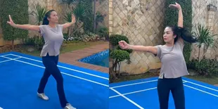 Kini Usia 49 Tahun, Begini Aksi Kris Dayanti Saat Latihan Wushu - Aurel Hermansyah Langsung Berkomentar Ini