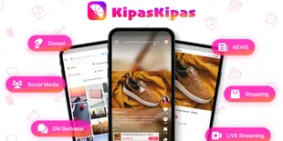 KipasKipas: Aplikasi Karya Anak Bangsa yang Hadirkan Fitur Sosial Media Hingga Donasi
