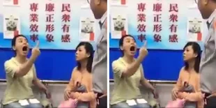 Kocak! Teriakan Marah Ibu-Ibu Ini Mirip Vokalis Band Metal