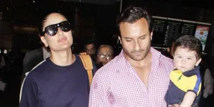 Kompak Kembaran Baju, Saif Ali Khan dan Taimur Adu Ganteng