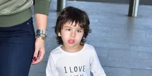 Kompak Pakai Boots, Taimur Ali Khan Ngambek ke Kareena Kapoor di Bandara
