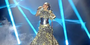 Konser di Singapura, Syahrini Serasa Bintang Dunia