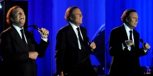 Konser Kedua Di Jakarta, Julio Iglesias Tuai Sukses Kembali!