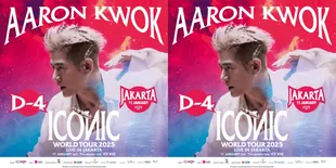 Konser Perdana Aaron Kwok di Indonesia: 'ICONIC World Tour 2025 Live in Jakarta' Siap Menyapa Penggemar Akhir Pekan Ini!