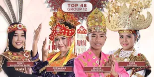 Konser Top 48 Grup 12, Siapa Peserta yang Tersenggol Nanti Malam?