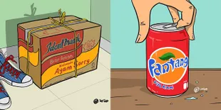 Kreatif, 5 Ilustrasi Ini Gambarkan Lebih Baik Nggak Mudik Saat Pandemi Virus Corona