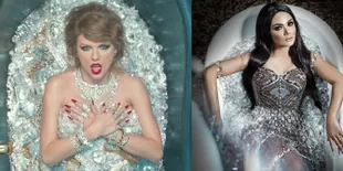 Krisdayanti Lakukan Photoshoot Super Glamor di Bak Mandi, Mau Saingi Taylor Swift?