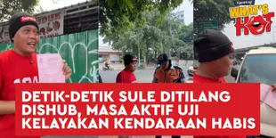 Kronologi Sule Ditilang Oleh Petugas Dinas Perhubungan Saat Operasi Lintas Jaya