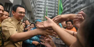 Kunjungi Rusun Jatinegara Barat, Giring &#8216;Nidji&#8217; Puji Ahok-Djarot