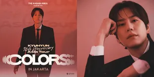 Kyuhyun Gelar 10th Anniversary Asia Tour [COLORS] in Jakarta, Antusias Ketemu Lagi Sama KYUpiter Indonesia
