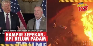 LA Jadi Lautan Api, Warganet Kaitkan Kebakaran Yang Terjadi Dengan Karma Donald Trump?