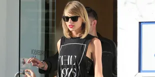 Lagi! Calvin Harris Tertangkap Keluar Dari Rumah Taylor Swift