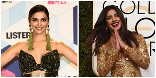 Lagi, Deepika Padukone Pakai Gaun Kembar Dengan Priyanka Chopra