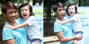 Lari Usai Sahur, Energi Level Melanie Putria Meningkat