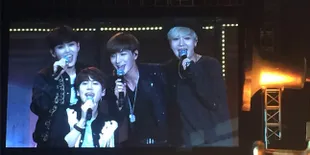 Leeteuk Jadi Tamu Spesial Konser Super Junior K.R.Y di Jakarta