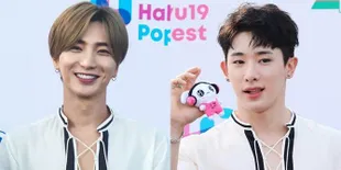 Leeteuk Super Junior & Wonho Monsta X Pakai Baju Kembar di Acara yang Sama!