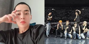 Libur Wajib Militer, Xiumin Nonton Konser EXO dan Namanya Jadi Trending