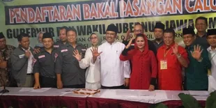 Lincah, Energik dan Cantik, Siapa Sosok di Samping Gus Ipul Calon Gubernur Jawa Timur