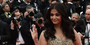 Lipstik Ungu Bikin Aishwarya Rai Gagal Cantik Lagi di Cannes 2016
