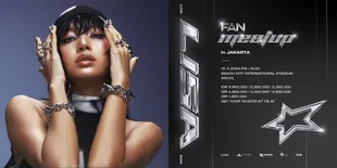 LISA Siap Gelar Fan Meet Up Eksklusif di Jakarta Tanggal 15 November 2024, Ada yang Spesial Buat Fans