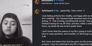 Lizzie Parra Ungkap Diagnosis Kanker, Hidupnya Berubah dalam Hitungan Jam
