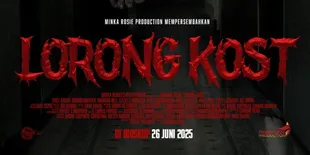 'LORONG KOST' Siap Teror Penonton 26 Juni, Ganank Dera Angkat Horor Psikologis Penuh Trauma dan Ketegangan