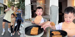 Lucunya Anak Kedua Chef Arnold, Langsung Berhenti Nangis Saat Diberi Tempe