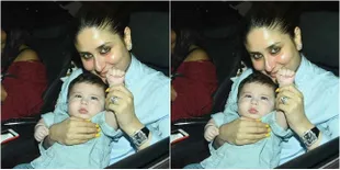 Lucunya Taimur Ali Khan Anak Kareena Kala Bermain Ayunan di Rumah