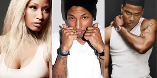 Luncurkan Video Musik, Nelly Usung Nicki Minaj dan Pharrell Williams