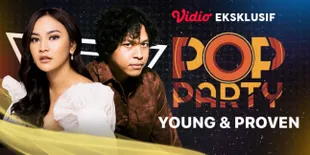 Mahalini dan Hindia Hadirkan Penampilan Spektakuler di Program 'Pop Party' Young & Proven