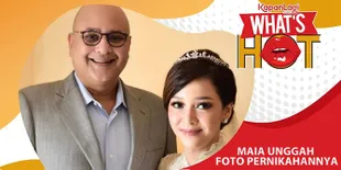 Maia Estianty Unggah Foto Pernikahannya Dengan Irwan Mussry