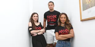 Main Film Horor 'SOSOK KETIGA' Erika Carlina Ketempelan Jin Laki-Laki Berambut Panjang