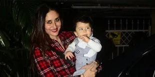 Main ke Rumah Sahabat Kareena Kapoor, Taimur Bawa Mobil-Mobilan Besar Dari Rumah